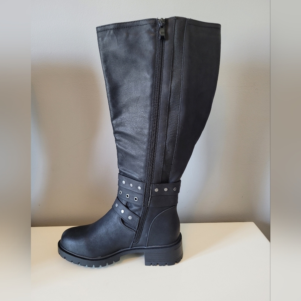 Torrid Studded Wrap Buckle Knee Boot, BNWT, Size 6 - Picture 6 of 10